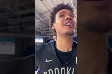 The Brooklyn Nets name their European NBA GOAT    🐐 #NBAParis