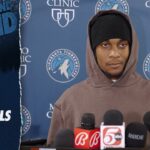 "We're Locked In And Our Headlights Are On." | Jaden McDaniels Shootaround Sound | 01.12.24