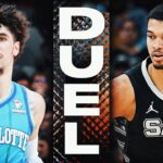 Next Generation DUEL! LaMelo (28 PTS) & Wemby (26 PTS) | January 12, 2024