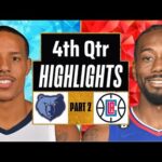 LA Clippers vs Memphis Grizzlies Full Highlights 4th QTR | Jan 12 | 2024 NBA Regular Season
