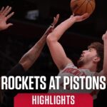 Rockets vs Pistons Comeback Win | Houston Rockets