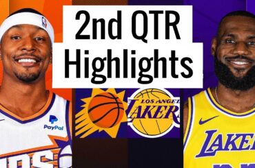 LA Lakers vs Phoenix Suns Full Highlights 2nd QTR | Jan 11 | NBA Regular Season 2023