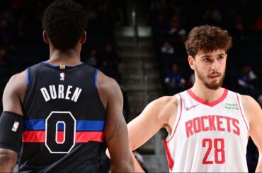 Alperen Şengün’ün Detroit Pistons Maçı Performansı 🔥 | 12.1.2024