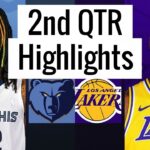 LA Lakers vs Memphis Grizzlies Full Highlights 2nd QTR | Jan 5 | NBA Regular Season 2023