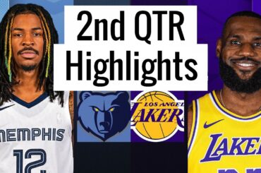LA Lakers vs Memphis Grizzlies Full Highlights 2nd QTR | Jan 5 | NBA Regular Season 2023