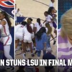 WILD ENDING as Auburn upsets No. 7 LSU 🔥 | ESPN College Basketball