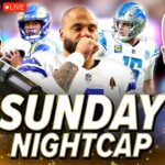 Unc & Ocho react to Lions beat Rams, Dak Prescott & Cowboys get destroyed by Packers | Nightcap