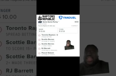 FanDuel SGP Picks Toronto Raptors vs Utah Jazz Jan 12
