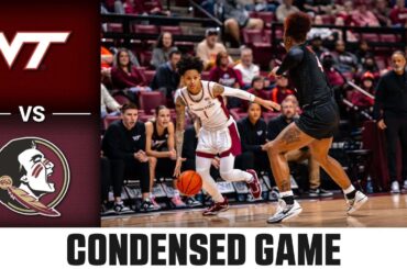 Virginia Tech vs. Florida State Condensed Game | 2023-24 ACC Women’s Basketball