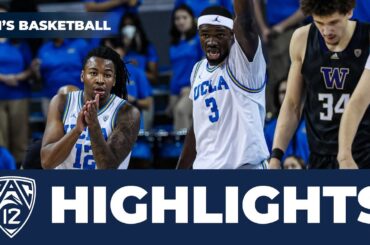 Washington vs. UCLA Men's Basketball Highlights | 2023-24 Season