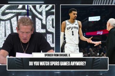 "Where’s the coaching?” Skip questions Popovich’s role in Wembanyama’s growth