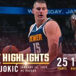 Nikola Jokić Full Game Highlights vs. Pacers 🎥