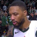 Damian Lillard talks GAME-WINNER vs Kings, Postgame Interview 🎤