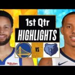 Golden State Warriors vs Memphis Grizzlies Full Highlights 1st QTR | Jan 15| 2024 NBA Regular Season