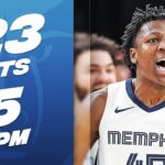 The YOUNGEST PLAYER In The NBA GOES OFF! GG Jackson Drops Career- High 23 PTS! 🔥| January 15, 2024