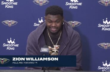 Zion Williamson on physical game vs DAL, execution | Pelicans-Mavericks Postgame Interview 1/15/2024