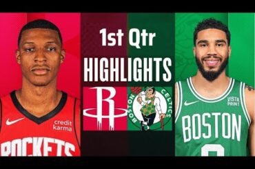 Boston Celtics vs. Houston Rockets 1st Qtr Full Highlights - Jan. 13 | NBA 2024 Highlights