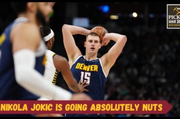Nikola Jokic NEARLY perfect again in Nuggets win over Indiana Pacers