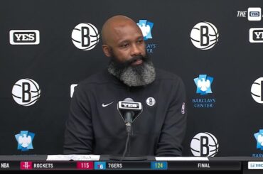 Jacque Vaughn on why the Nets didn't take a timeout in overtime