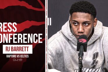 RJ Barrett: Celtics "Are a Really Good Team." | Raptors vs Celtics Postgame Interview