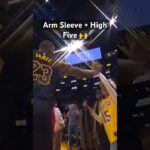 LeBron James shares a great moment with young Lakers fan | #Shorts