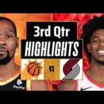 Phoenix Suns vs Portland Trail Blazers Full Highlights 3rd QTR | Jan 14 | 2024 NBA Regular Season