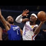 EXCITING ENDING!! Final Minutes of LA Clippers vs Oklahoma City Thunder | 2024 NBA Season