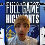 WARRIORS SO BAD! Golden State Warriors vs Memphis Grizzlies Full Game Highlights | REACTION