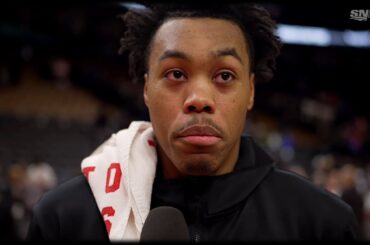 Scottie Barnes Post-Game Interview vs Miami Heat | January 17, 2024