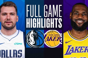 MAVERICKS at LAKERS | FULL GAME HIGHLIGHTS | January 17, 2024