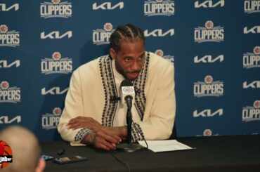 Kawhi Leonard Praises Paul George After Dropping 38 In Clippers 128-117 Win Over Thunder. HoopJab