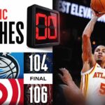 Final 3:40 WILD ENDING Magic vs Hawks 😤| January 17, 2024