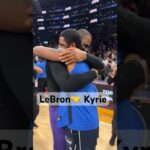 Nothing But Respect Between LeBron James & Kyrie Irving! 🤝🔥| #Shorts