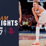 Knicks Take Care of Business at Home vs Houston