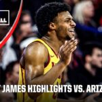Bronny James' HIGHLIGHTS vs. the Arizona Wildcats 👀 11 PTS, 5 REB & 6 AST 👏