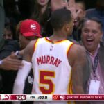 Dejounte Murray Hits INSANE Game-Winner #TissotBuzzerBeater | January 17, 2024