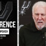 Gregg Popovich Asks "What're You on DRUGS?" After Reporter Said Celtics vs Spurs Was 'Even'