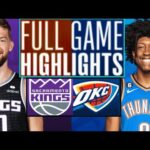 Oklahoma City Thunder vs Sacramento Kings JAN 18, 2024 Highlights | NBA Season