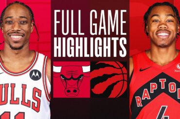 BULLS at RAPTORS | FULL GAME HIGHLIGHTS | January 18, 2024