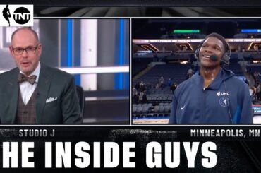 Anthony Edwards Joins The Inside Crew | NBA on TNT