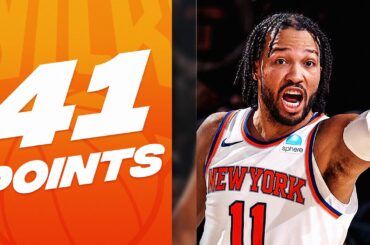 Jalen Brunson GOES OFF For 41 PTS 🔥 | January 18, 2024