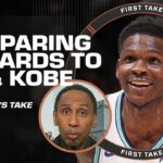 Stephen A. compares Anthony Edwards to MJ & Kobe 🤯 SHOWSTOPPER! SKYWALKER! BOX OFFICE! | First Take