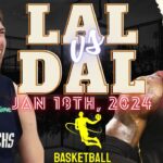 Los Angeles Lakers VS Dallas Mavericks | Jan 18th, 2024 | Daily Basketball Short Videos