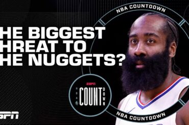 Perk calls the Clippers the BIGGEST threat to the Nuggets making the NBA Finals | NBA Countdown