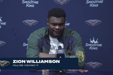 Zion Williamson on offensive struggles, physicality | Pelicans-Suns Postgame Interview 1/19/2024