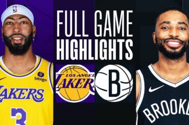 LA Lakers vs Brooklyn Nets Full Game Highlights | Jan 19 | NBA Regular Season 2024