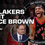 Woj: The Lakers are keeping their eyes on Bruce Brown 👀 | NBA Countdown