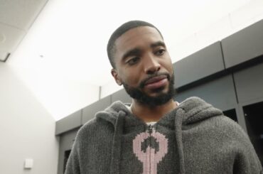 Mikal Bridges discusses Anfernee Simons' floater that seals victory for Trail Blazers