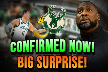🚨LAST MINUTE! NOBODY WAS EXPECTING IT! BUCKS CONFIRMS! EXPLOSIVE MILWAUKEE BUCKS NEWS!