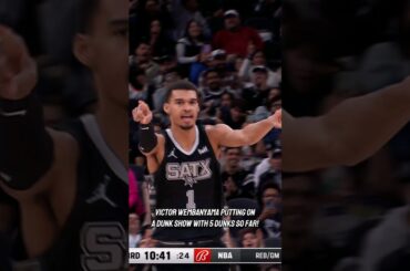 This is what happens when you pass Wemby the ball!👀